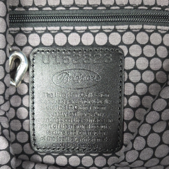 BRIGHTON NEW Blue and Black Clutch Purse NWT - Picture 3 of 13